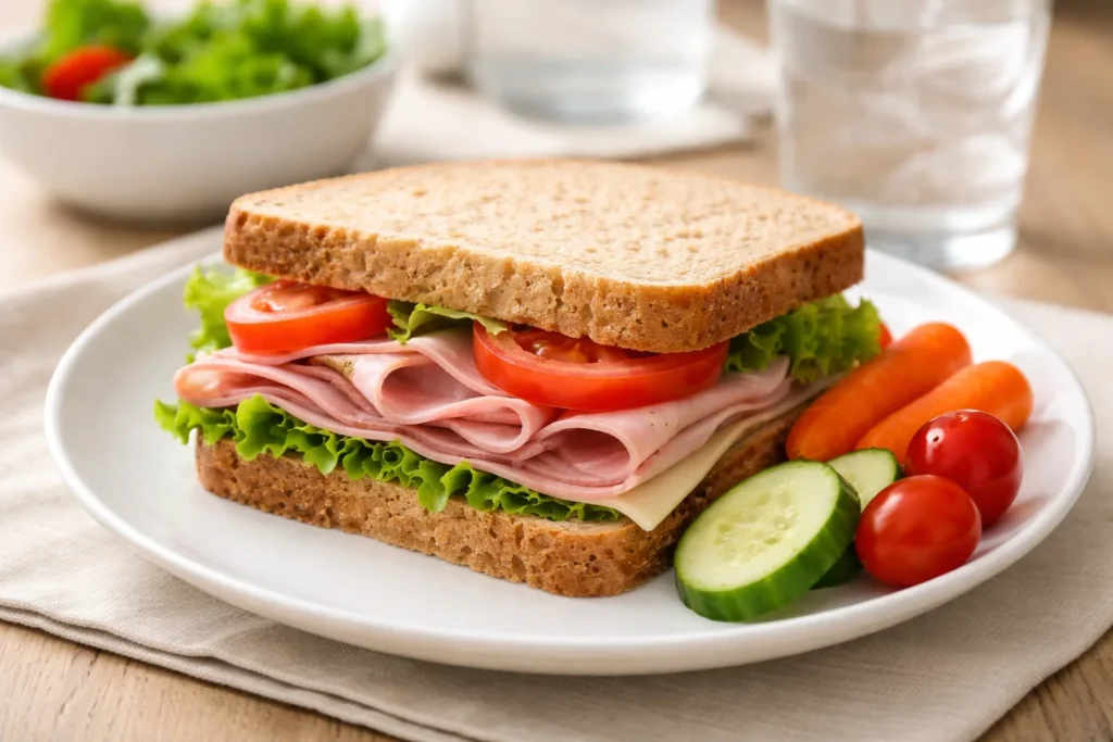 Deli meat on a plate for article titled “Is deli meat bad for you”