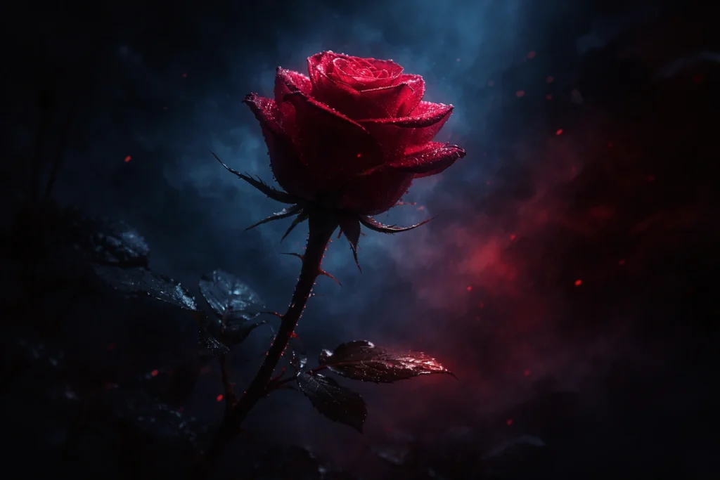 seeing a rose in your dream red rose with thorns symbolic meaning dream interpretation