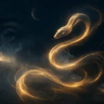 snake dream meaning symbolic glowing snake representing subconscious and dream interpretation