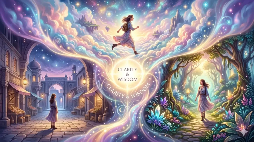 Interpretation of being alone in dream scenarios: Market, Garden, and Flying.