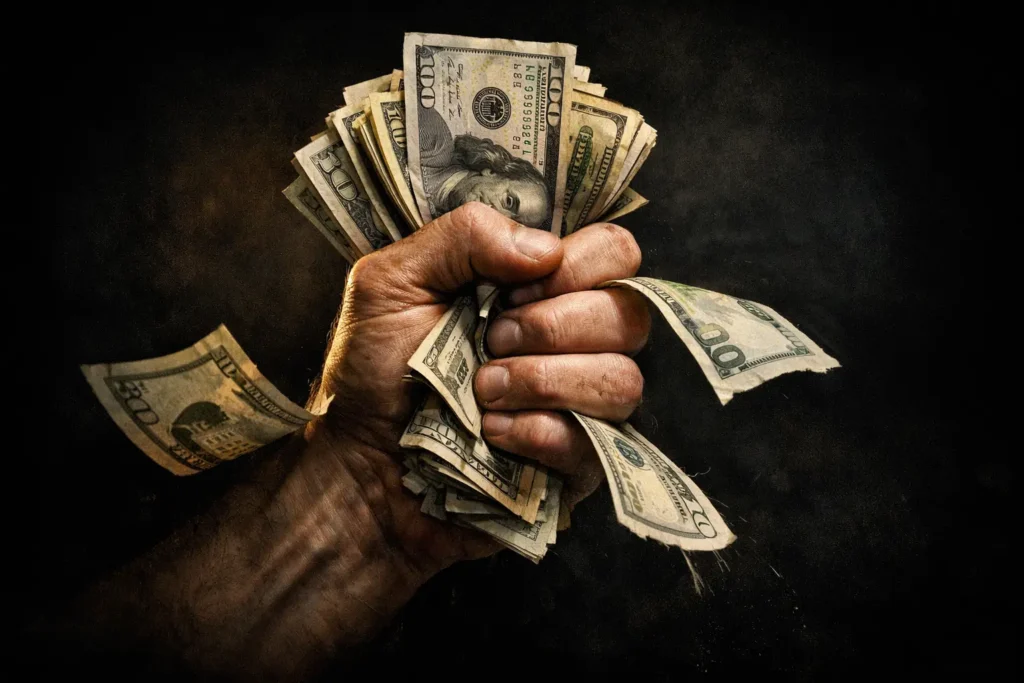 seeing money in your dream meaning money slipping from hand symbolic gain and loss